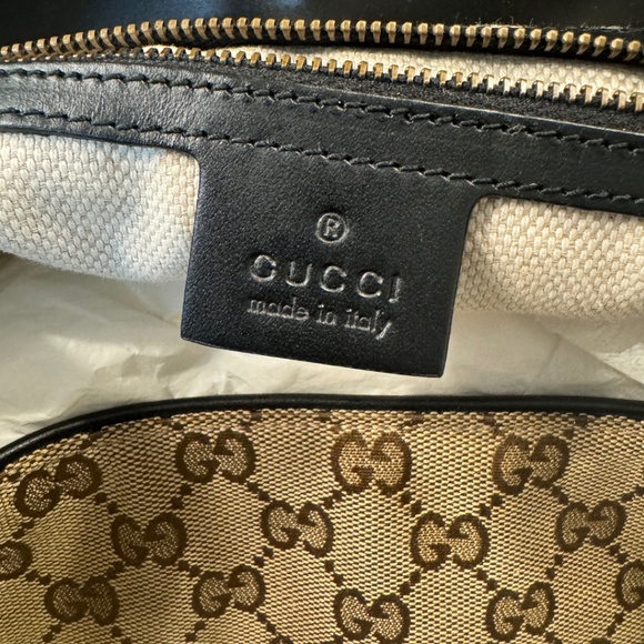 GUCCI: Studded Original GG Canvas Hobo Bag (No Damage: Only Used Once) - Picture 3 of 8